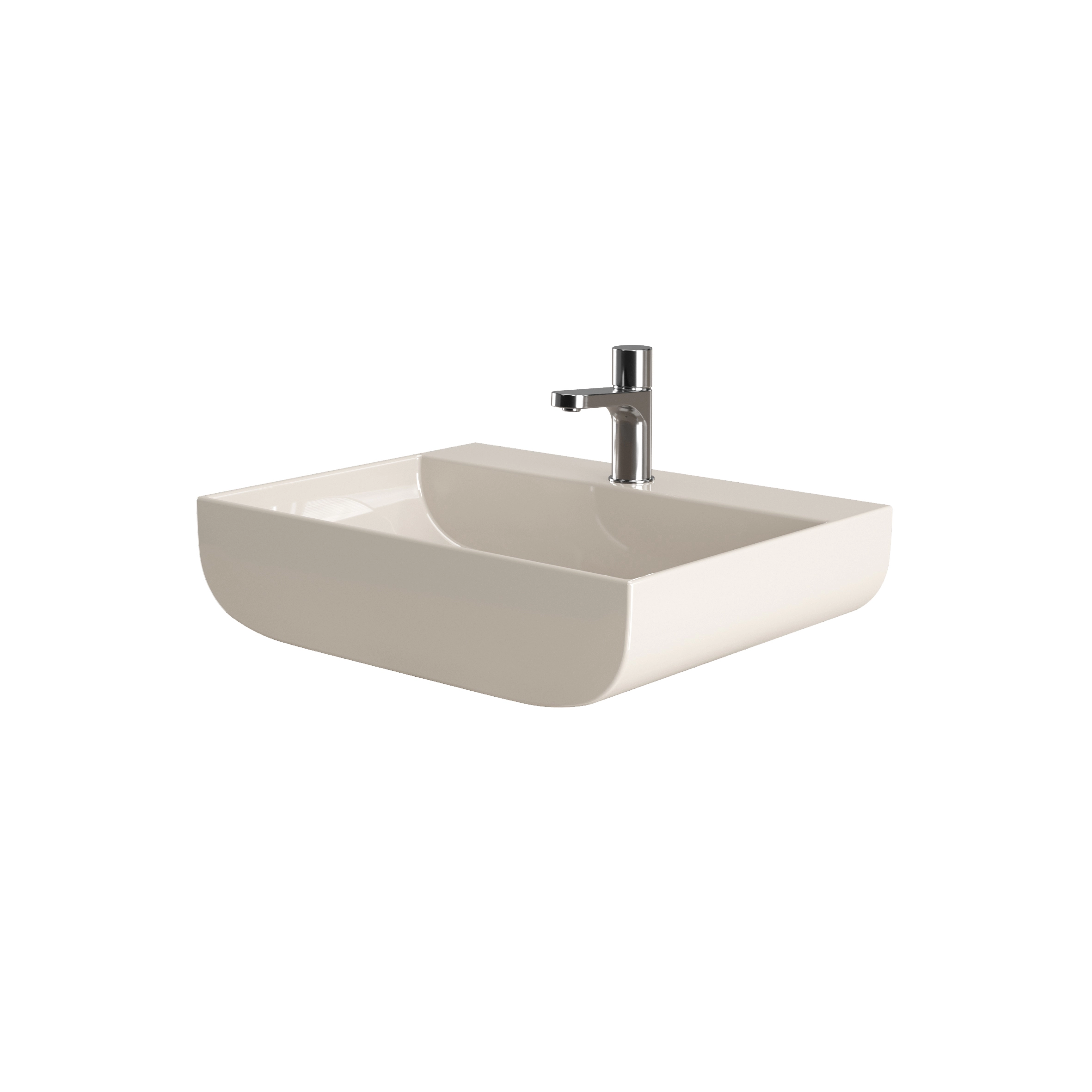 Foto 9 Over Counter Washbasin No Tap Hole 45&times;39 cm Leuca