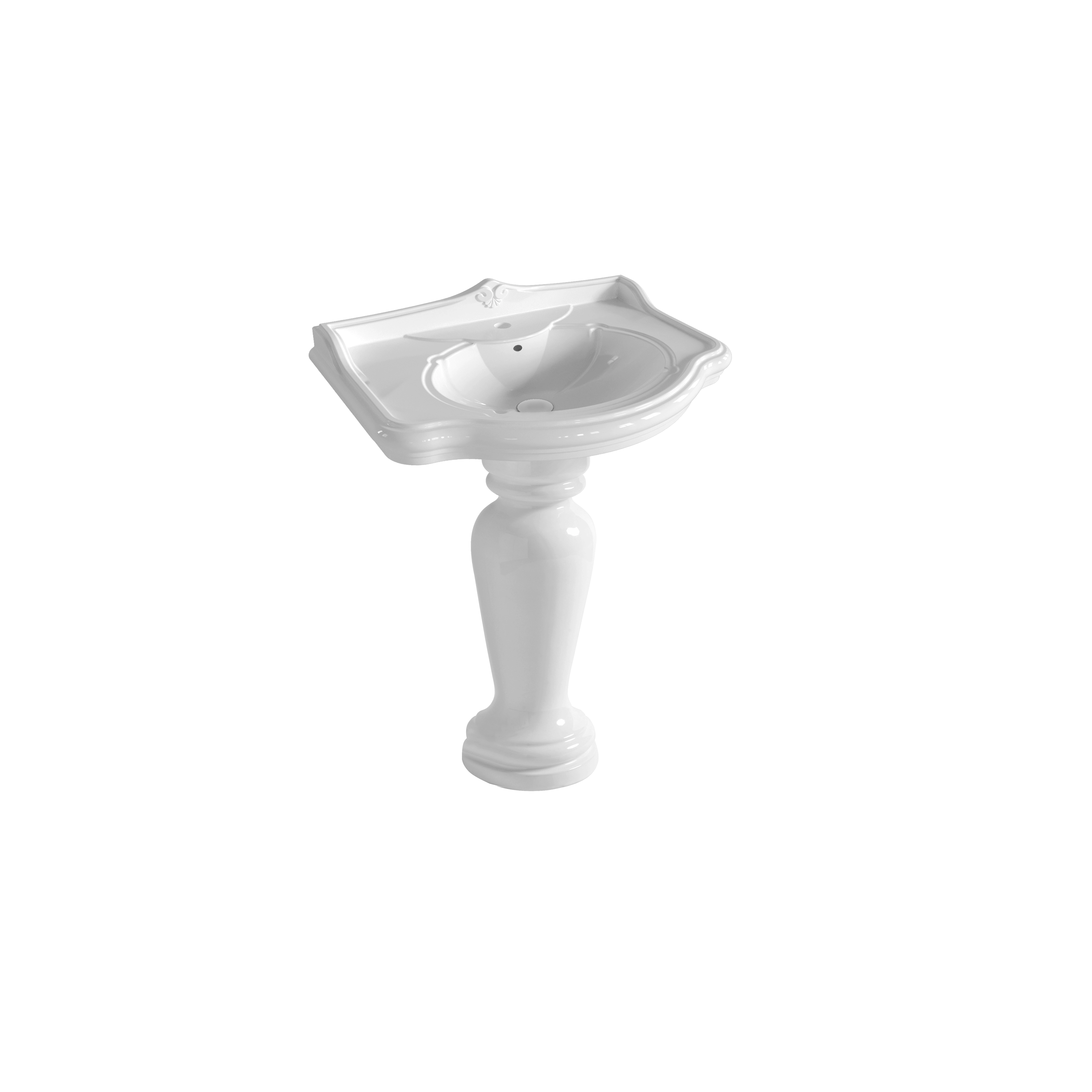 Foto 0 On pedestral Washbasin 72 cm Jubilaeum