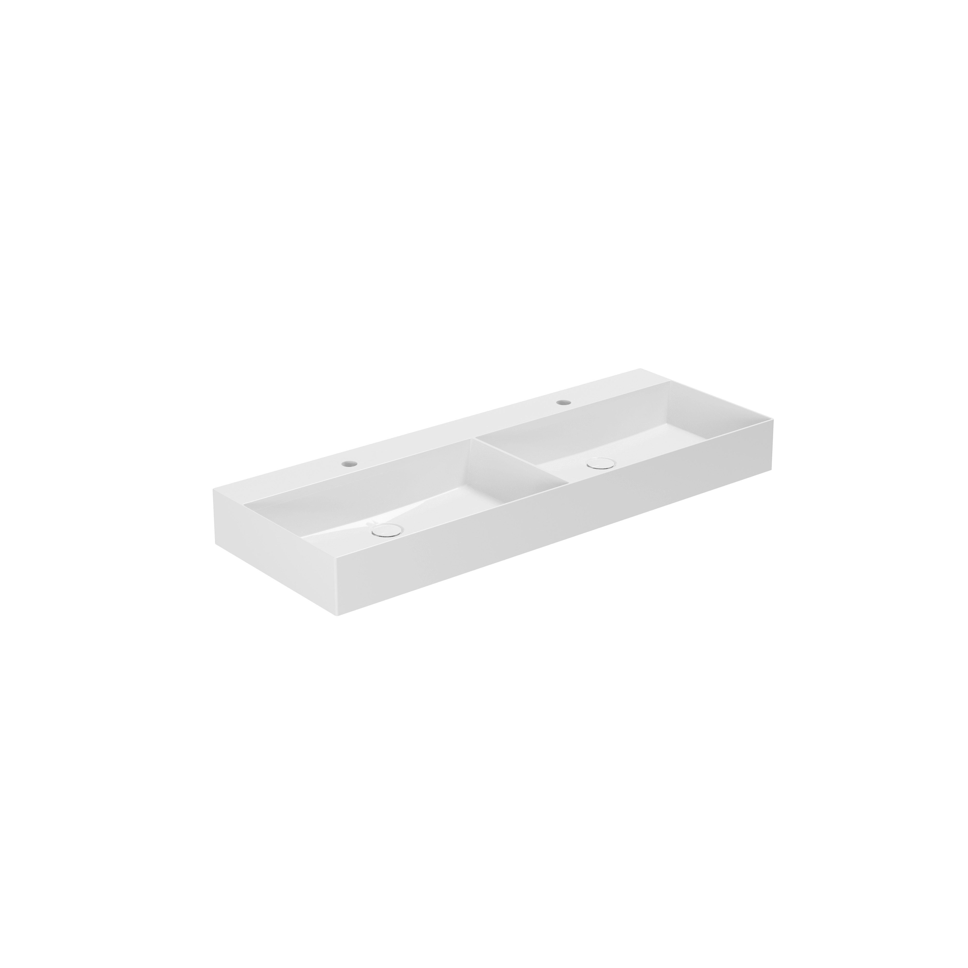 Foto 0 Two Wall-hung Washbasins Elegance Squared