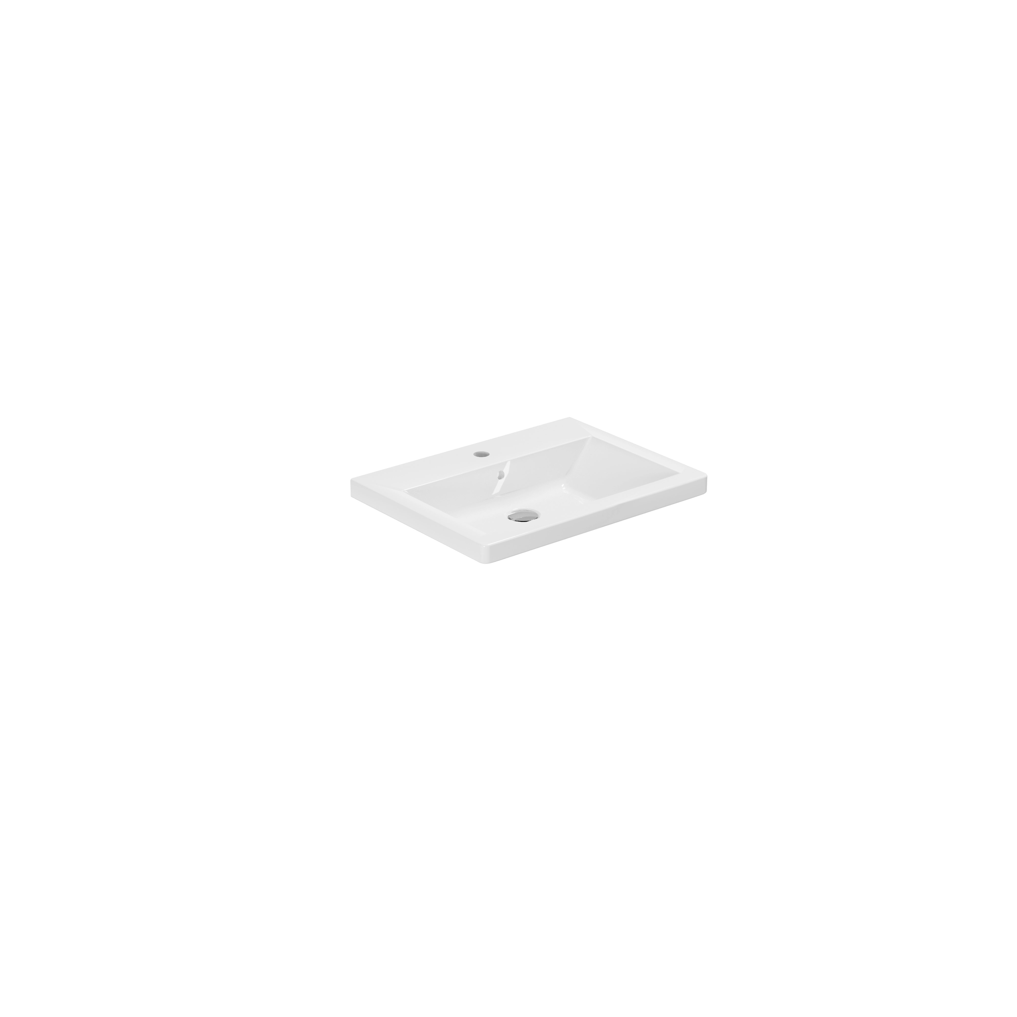 Foto 0 Wall-hung Washbasin 60 cm Thin